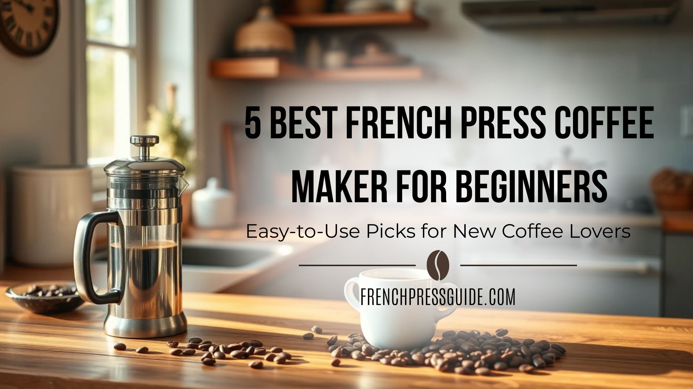 Best French Press Coffee Maker for Beginners