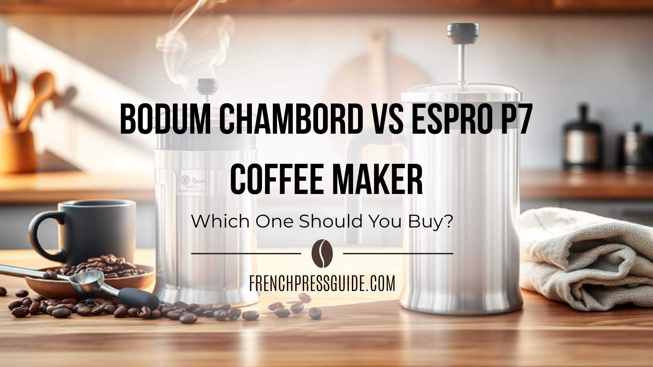 Bodum Chambord vs Espro P7 Coffee Maker