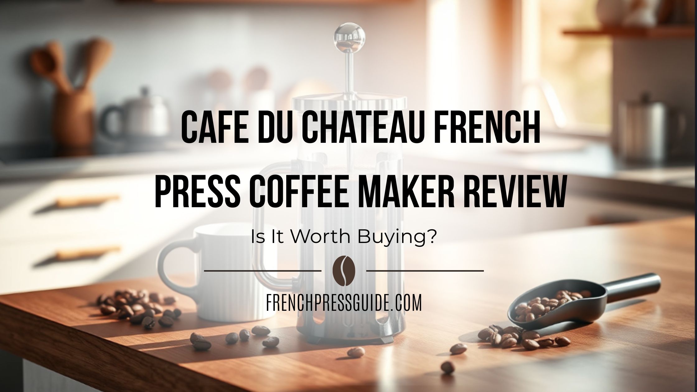 Cafe du Chateau French Press Coffee Maker Review