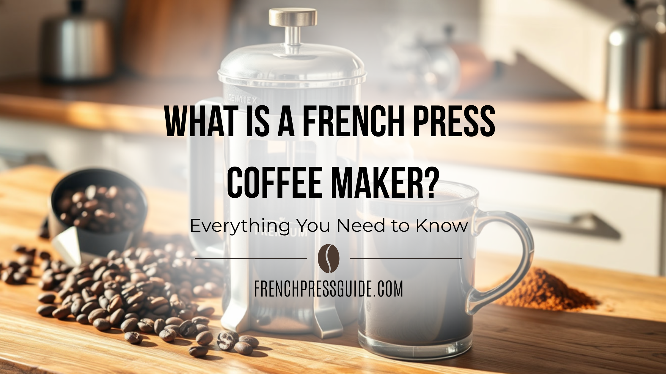 What Is a French Press Coffee Maker
